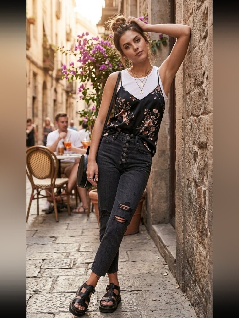 NWT Free People We The Free Blossom Rigid Denim Jeans Size 26 High Rise Straight - Picture 2 of 16